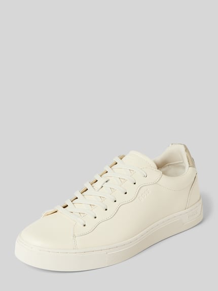 BOSS Sneakers met logoprint model 'RHYS_TENN_FLMT' Offwhite - 1