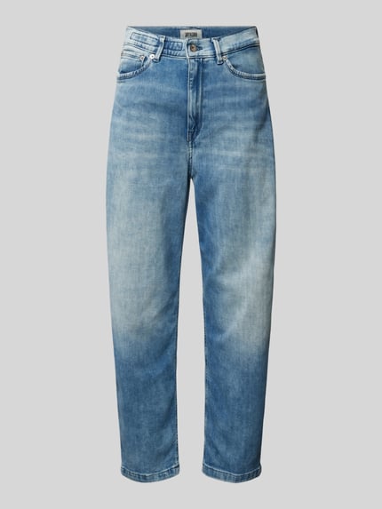 DRYKORN Mom fit jeans in 5-pocketmodel, model 'FLOWN' Blauw - 2