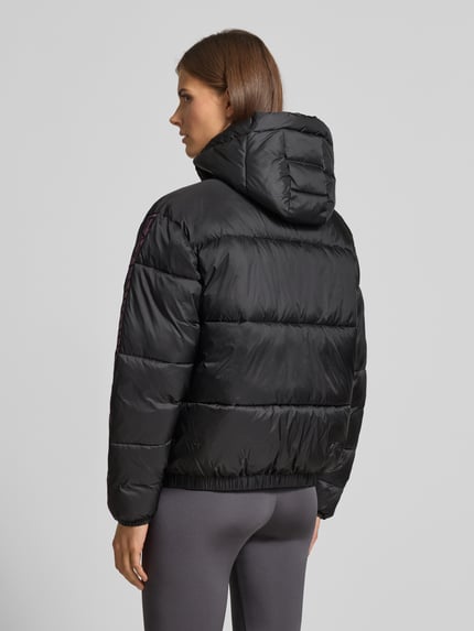 EA7 Emporio Armani Steppjacke mit Label-Patch Dunkelgrau 5
