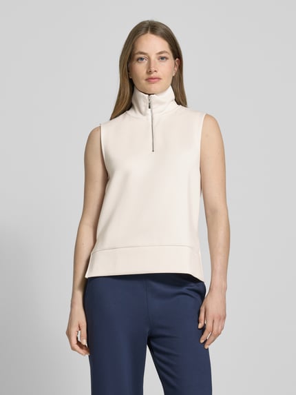 Christian Berg Woman Bluza o kroju bez rękawów Écru 4