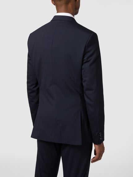 Tiger of Sweden Regular Fit 2-Knopf-Sakko aus Woll-Mix Modell 'Jile' Blau 5