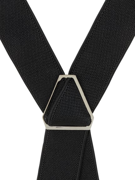 Willen Hosenträger in X-Form Black 2