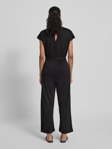 Jake*s Casual Jumpsuit mit Bindegürtel Black 5