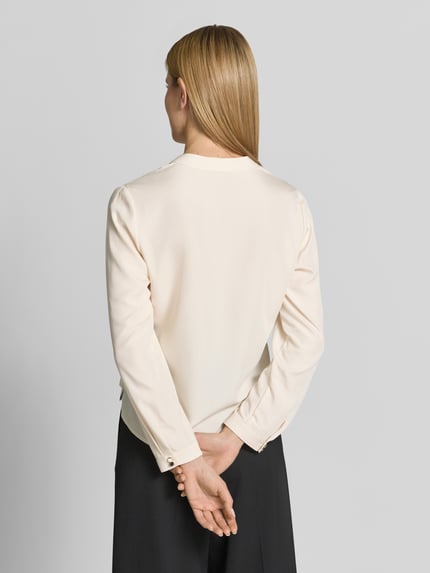 s.Oliver BLACK LABEL regular fit tuniek van modalmix Wit - 5