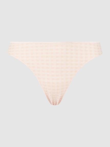 Marie Jo String mit Strukturmuster Modell 'Avero Thong' Hellrosa 2
