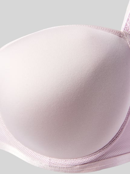 Triumph Wyściełany biustonosz z fiszbinami model ‘Palina Cosmic Heartbeat’ Różowy 2