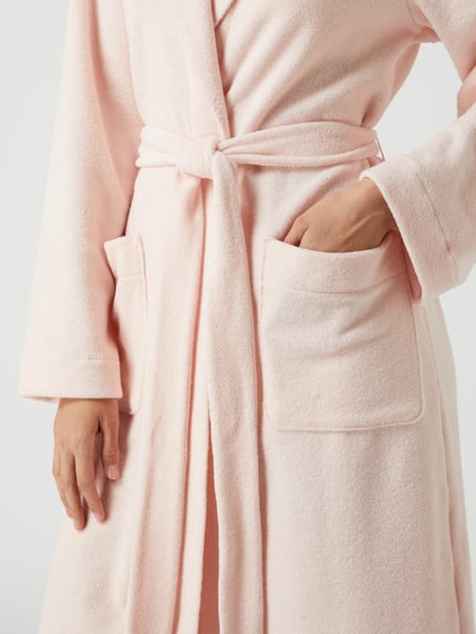 HANRO Bademantel aus Frottee Modell Robe Selection Hellrosa 3