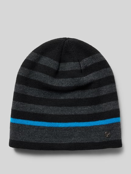 Müller Headwear Mütze mit Label-Detail Black 1