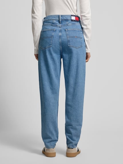 Tommy Jeans Jeansy o kroju mom fit z mieszanki bawełny Jasnoniebieski 5