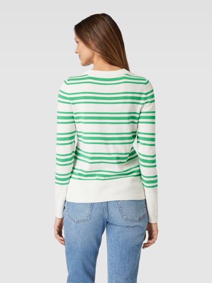 Esprit Pullover mit gerippten Abschlüssen Gruen 5