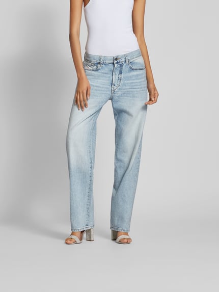 Diesel Jeans met all-over siergarnering Blauw - 4