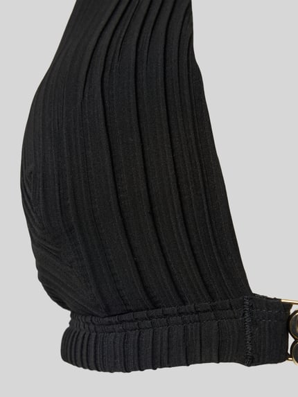 BOSS Bikini-Oberteil mit Logo-Detail Modell 'DOUBLE B TRIANGLE' Black 2