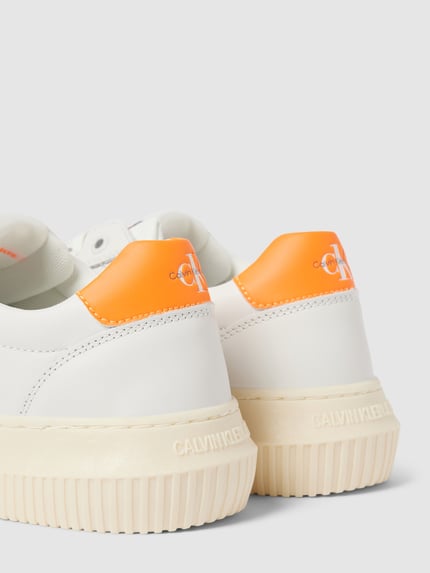 Calvin Klein Jeans Chunky Sneaker mit Label-Detail Weiss 2