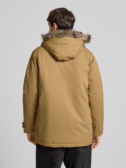 JACK & JONES Regular Fit Parka mit Kapuze Modell 'CHARLIE' Beige 5