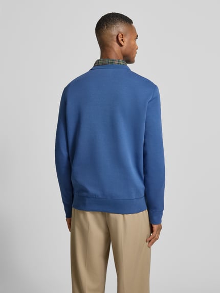 Polo Ralph Lauren Sweatshirt mit Label-Stitching Marine 5