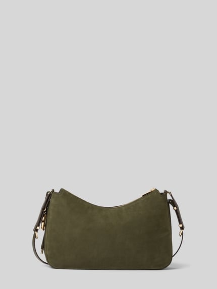 MICHAEL Michael Kors Umhängetasche in Leder-Optik Modell 'NOLITA' Oliv 4