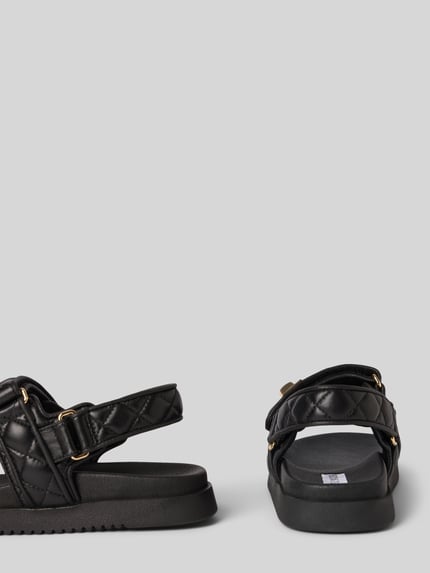 Steve Madden Sandalen van echt leer model 'MONA' Zwart - 2