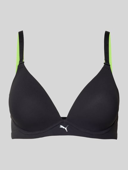 BH mit Logo-Print und verstellbaren Trägern Shop The Look MANNEQUINE