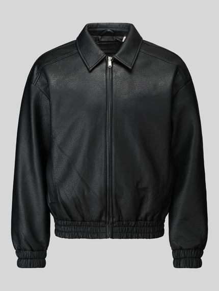 ONLY & SONS Regular Fit Kunstlederjacke Modell 'REX' Black 2