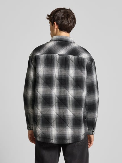 Tommy Jeans Regular fit overhemdjack van puur katoen Zwart - 5