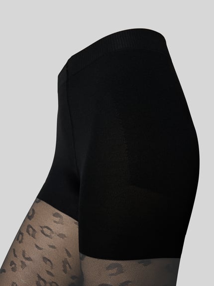 MAGIC Bodyfashion Panty in semi-transparant design Zwart - 2