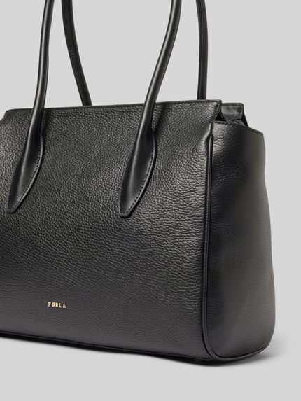 FURLA Tote tas met labeldetail model 'AMBRA' Zwart - 2