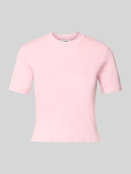 T-Shirt mit Rundhalsausschnitt Shop The Look MANNEQUINE