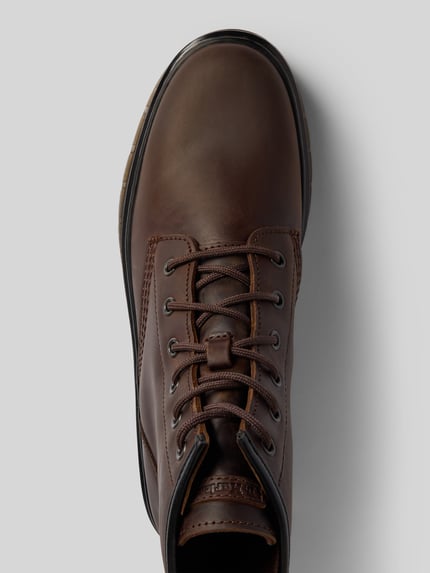 Dr. Martens Schnürstiefel aus echtem Leder Modell 'Brookline' Mittelbraun 3