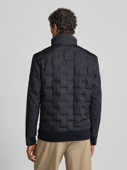 Strellson Regular Fit Steppjacke mit Stehkragen Modell 'AVIO FLEX 2.0' Marine 5