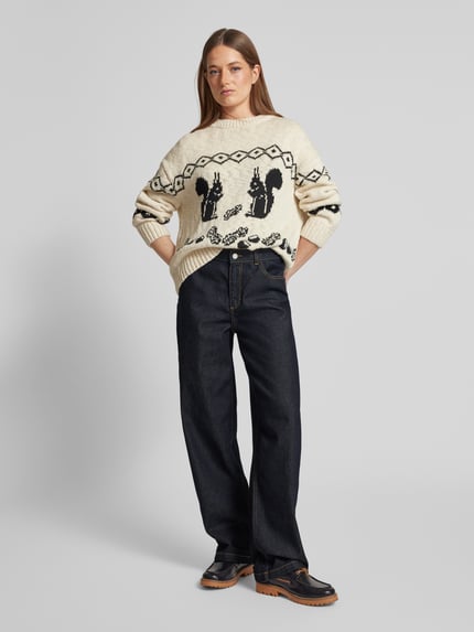 Jake*s Studio Woman Regular fit jeans van puur katoen Jeansblauw - 1