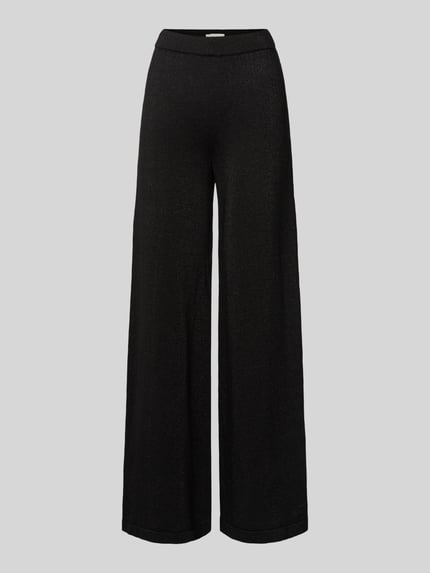 Wide Leg Stoffhose mit elastischem Bund Modell 'Agadir' Shop The Look MANNEQUINE