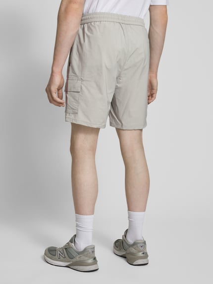 ONLY & SONS Relaxed Fit Cargoshorts mit Eingrifftaschen Modell 'CAM' Hellgrau 5