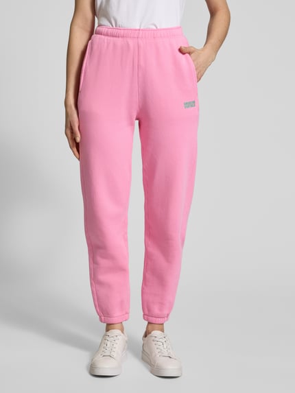 American Vintage Loose Fit Sweatpants mit Seitentaschen Modell 'ZUBIRD' Rosa 4