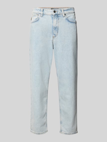 broek met rechte pijpen met 5-pocketmodel Shop The Look MANNEQUINE