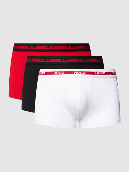 HUGO Trunks mit Logo-Bund Rot 2