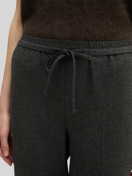 Marc O'Polo Regular Fit Jogpants mit Bügelfalte Anthrazit 3