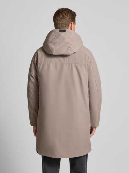 khujo Regular Fit Parka mit Kapuze Modell 'FOGG' Hellgrau 5