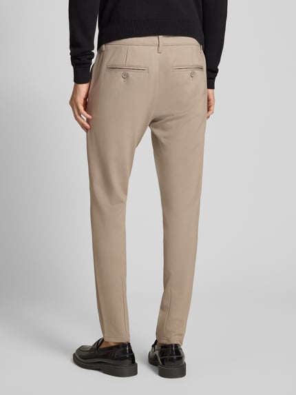ONLY & SONS Slim Fit Chino aus Viskose-Mix Modell 'MARK' Beige 5