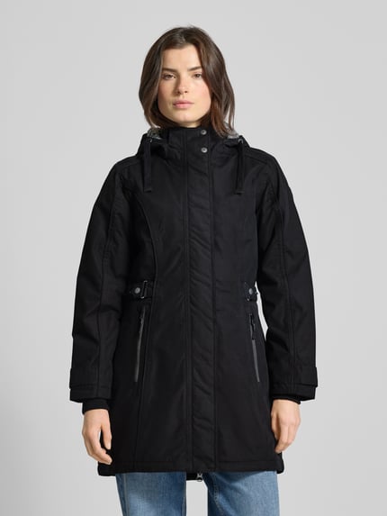 G.I.G.A. DX Regular Fit Parkamantel mit verdecktem Reißverschluss Marine 4