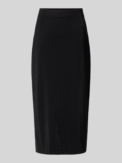 BOSS Midi-Rock mit schimmernder Struktur Modell 'Felmira' Black 2