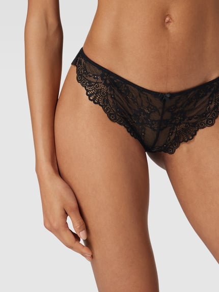 LASCANA String mit Spitze Modell 'Melissa' Black 3