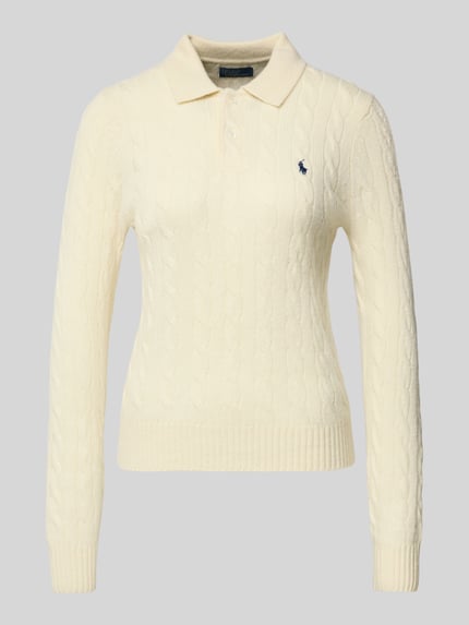 Slim Fit Longsleeve aus Woll-Mix mit Kaschmir-Anteil Shop The Look MANNEQUINE