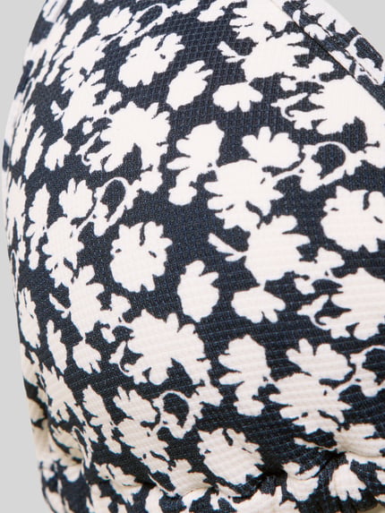 Marc O'Polo Bikini-Oberteil mit Label-Applikation Dunkelblau 2