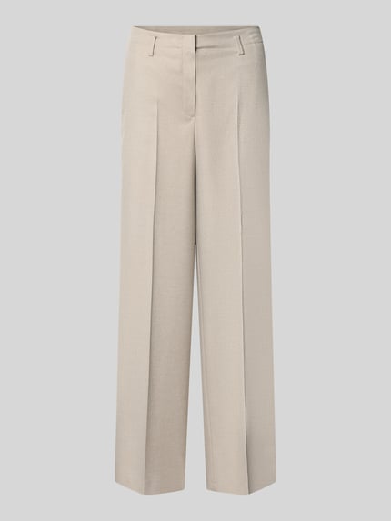 Spodnie typu wide fit z dodatkiem wiskozy Shop The Look MANNEQUINE