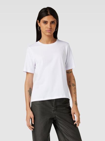 ONLY T-shirt met ronde hals Wit - 4