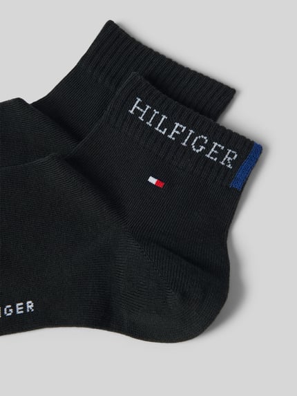 Tommy Hilfiger Sneaker-Socken aus Baumwoll-Mix im 2er-Pack Black 2