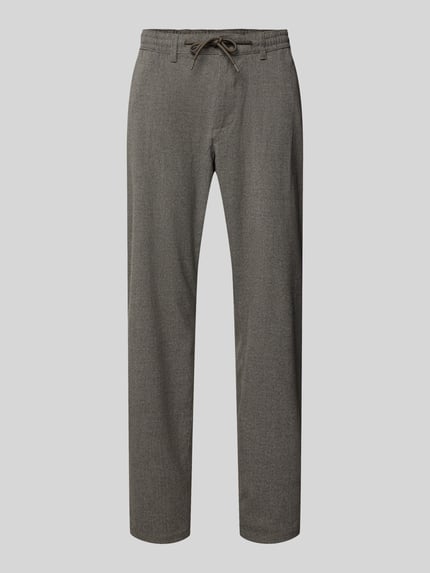 MCNEAL Straight Fit Stoffhose mit Viskose-Anteil Taupe 2