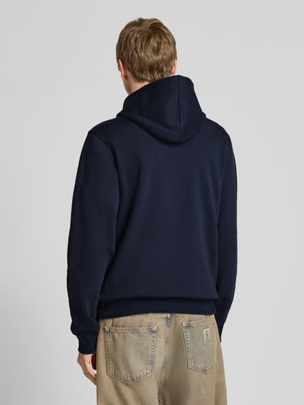 Champion Hoodie met labelstitching Marineblauw - 5