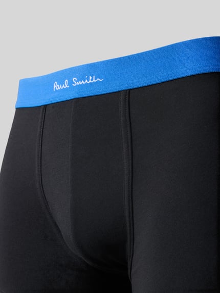 Paul Smith Trunks mit elastischem Logo-Bund im 3er-Pack Black 2
