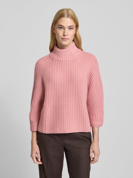 HERZENS Strickpullover aus Woll-Kaschmir-Mix Altrosa 4
